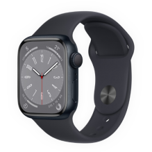 Apple Watch Series 8 45mm Midnight Aluminum Case with Midnight Sport Band (MNP13) бу
