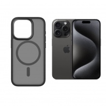 Чохол Monblan для iPhone 15 Pro Magnetic Crystal Series (Black)