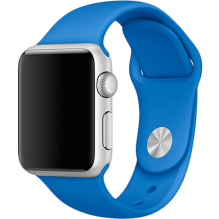 Ремешок для Apple Watch 38/40mm Sport Series 1:1 Original (Royal Blue)
