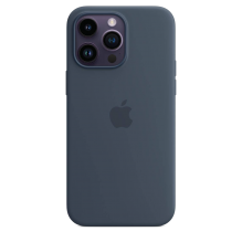 Чохол Silicone Case для iPhone 14 Pro Max (FoxConn) (Storm Blue)
