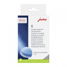 Таблетки JURA для очищення 3-фазні (упаковка 6 шт) (24225)